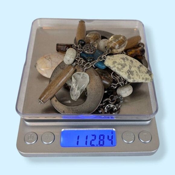 Chico's 2-Strand Bohemian Dangling Necklace - Picture 4 of 5